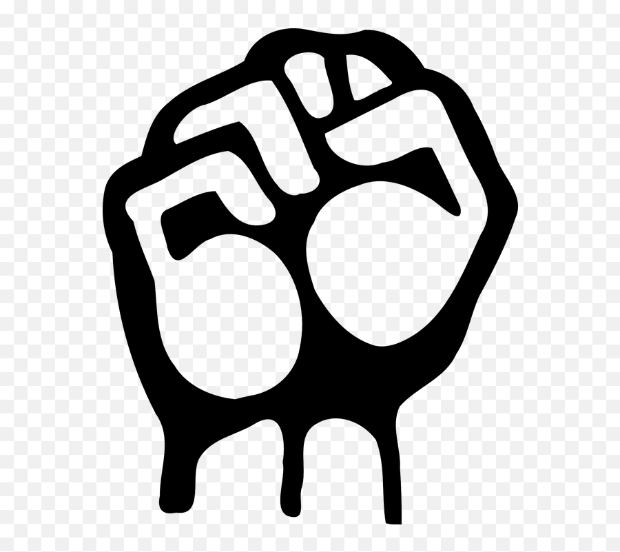 Free Fist Hand Vectors - Politics Clipart Emoji,Raised Hands Emoji