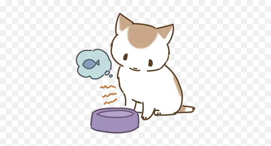 Ogawa Neko Whatsapp Stickers - Soft Emoji,Neko Emoji