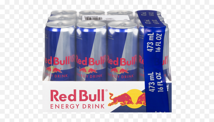 Red Bull Energy Case 12x473ml - Red Bull Emoji,Red Bull Emoji