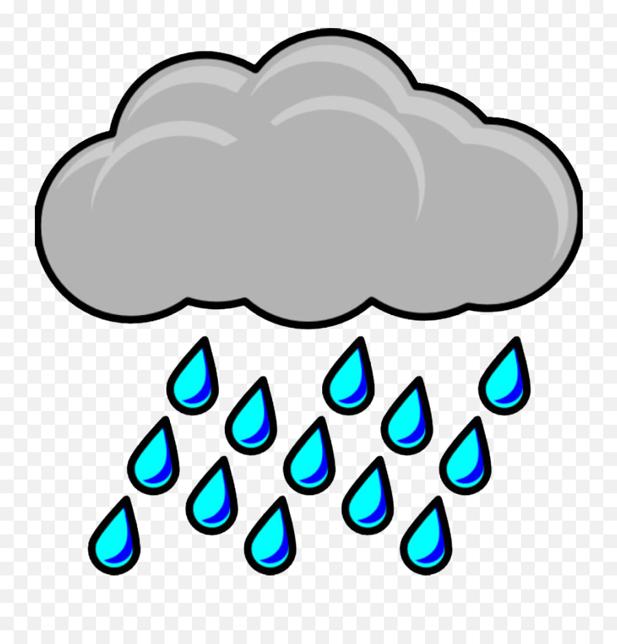 Rain Cloud Clipart Free Download - Rain Clipart Emoji,Black Cloud Emoji