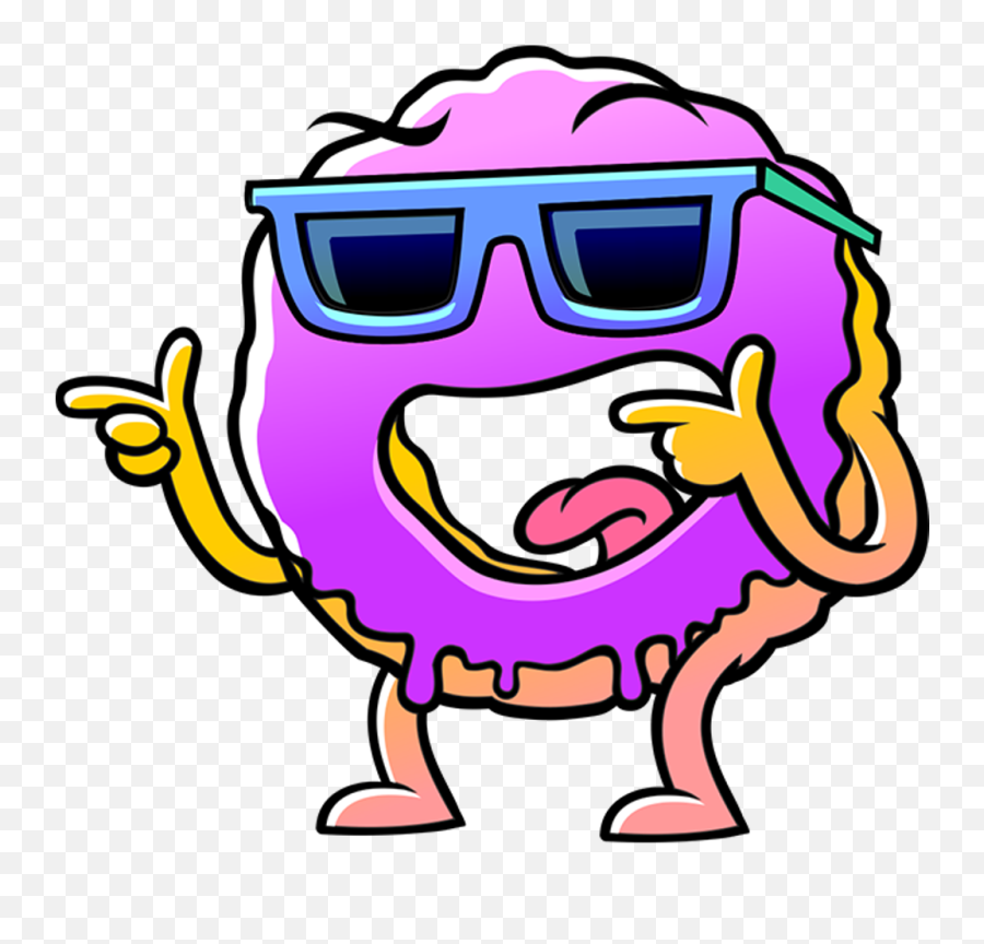 Donut Donuts Myedit Donat Çörek Cookie - Happy Emoji,Basketball Donut Coffee Emoji