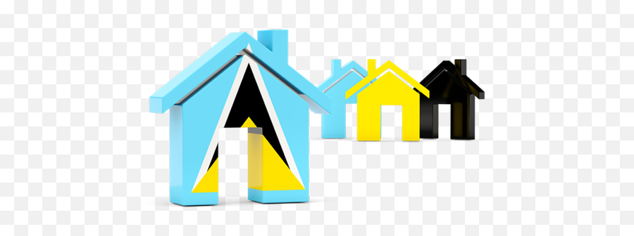 Saint Lucia - Flag Emoji,St Lucian Flag Emoji