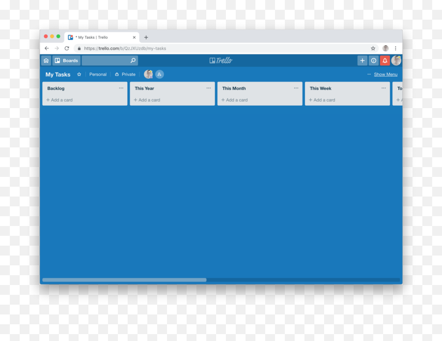 Personal Kanban With Trello - Trello Kanban Board Example Emoji,Blue Tick Emoji Copy