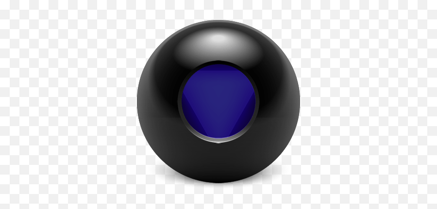 Magic 8 Ball Transparent Png Clipart - Circle Emoji,Emoji Magic 8 Ball