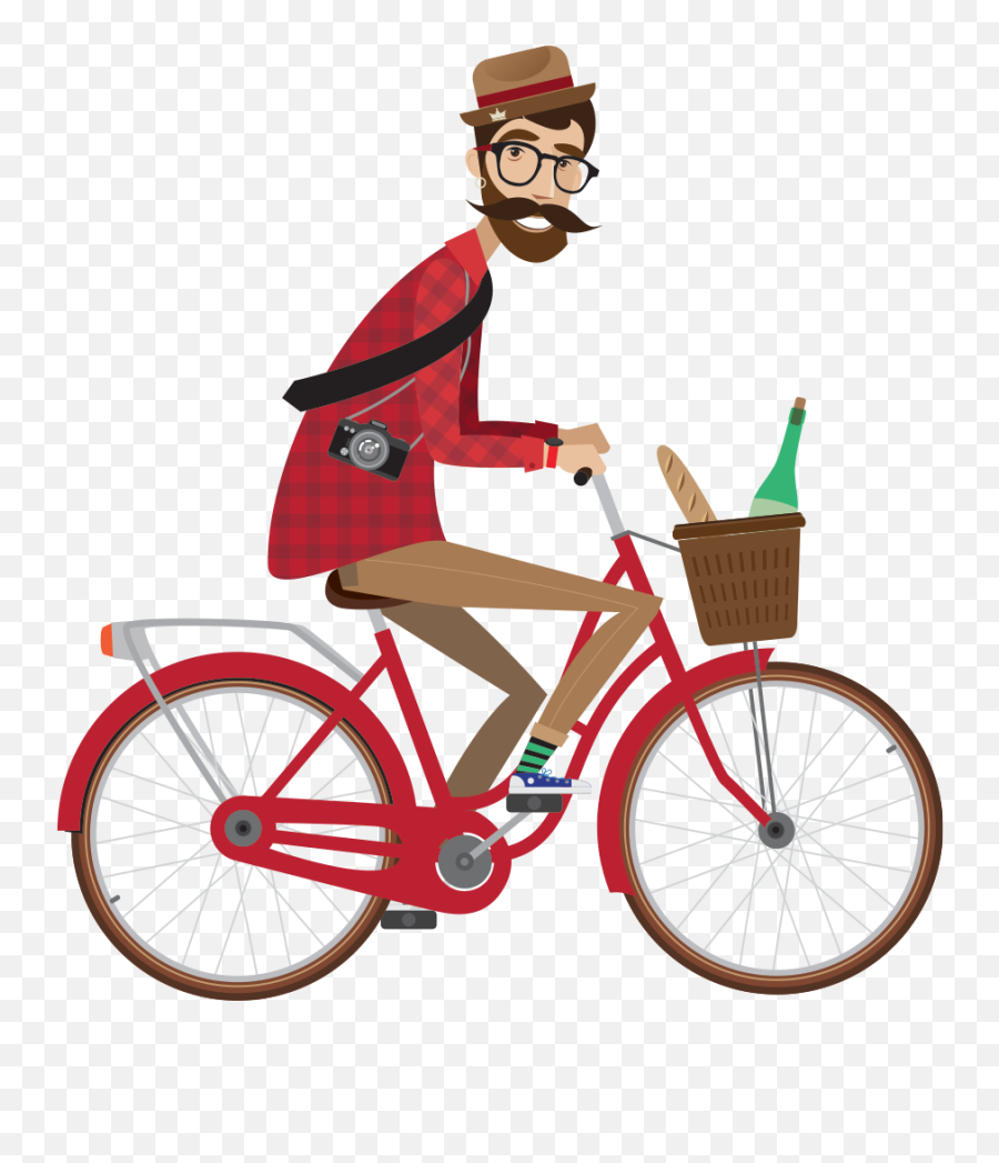 Clipart Bike Cool Bike Clipart Bike - Funny Bicycle Transparent Emoji,Biking Emoji