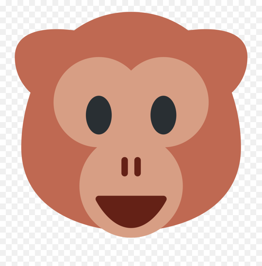 Twemoji2 1f435 - Discord Monkey Emoji Transparent,Camel Emoji