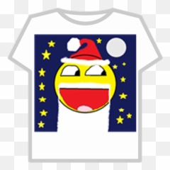 Merry Christmas Wish Epic Face Santa - Roblox Voltron T Shirt Emoji