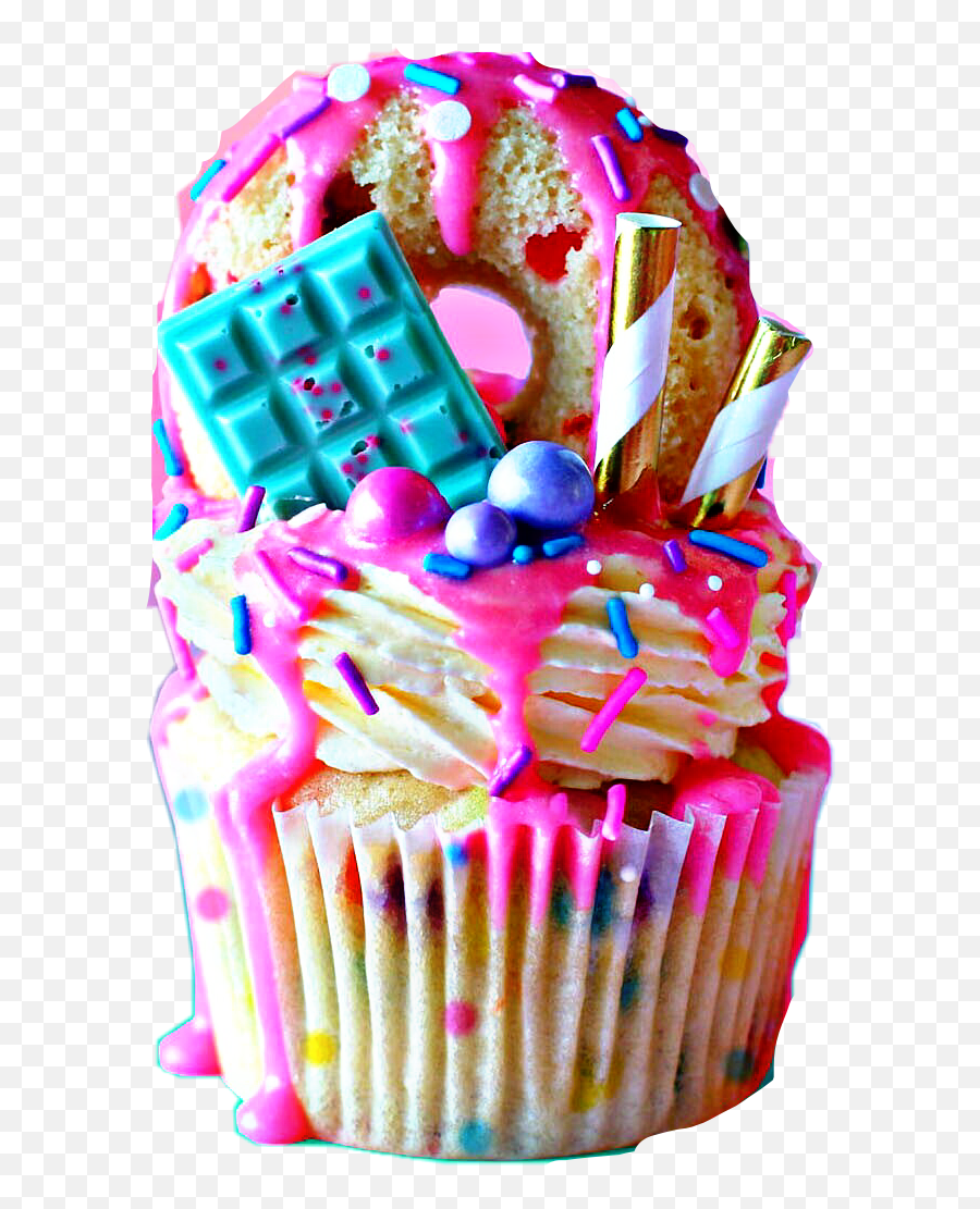 Cupcake Candy Sweet Dessert Frosting - Birthday Cupcake Card With Name Emoji,Frosting Emoji