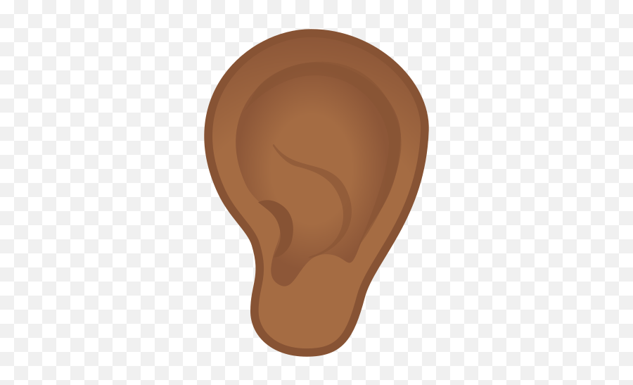 Ear Emoji With Medium - Illustration,Ear Emoji Png