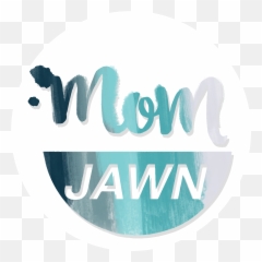 Mom Jawn - Circle Emoji