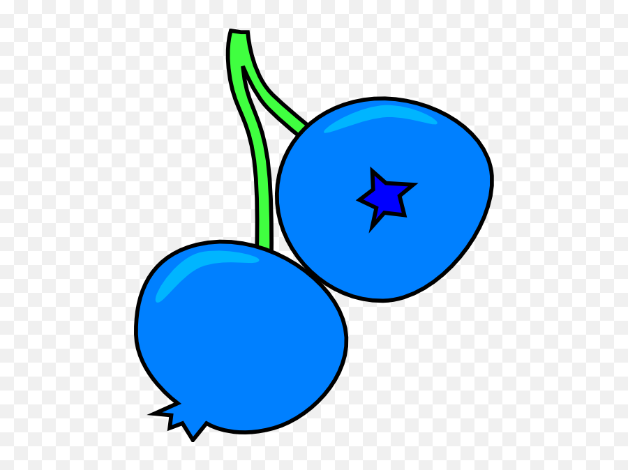 Blue Objects Clipart Png - Clipart Blue Berry Emoji,Blueberry Emoji Iphone