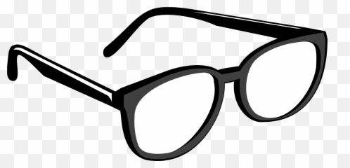 Glasses Eyeglasses - Clipart Black And White Emoji