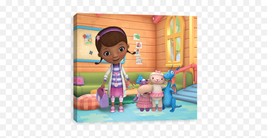 Doc Mcstuffins Hospital - Doc Mcstuffin Hospital Background Emoji,Hospital Emoji