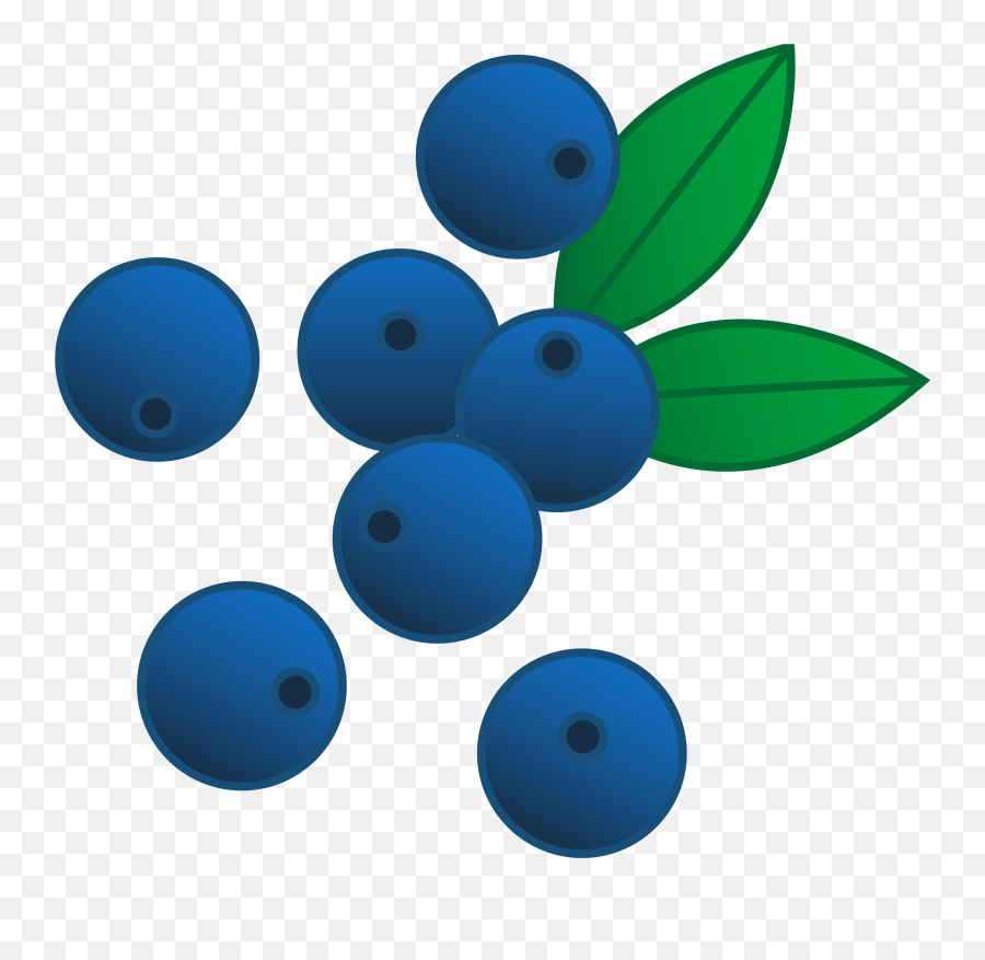 Blueberries Clipart - Red Berries Clip Art Emoji,Blueberry Emoji