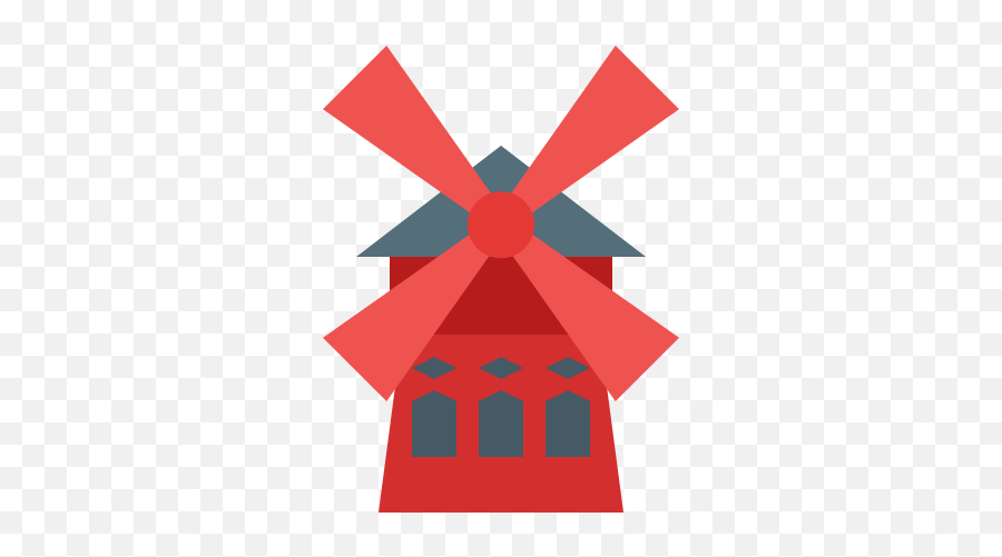 Moulin Rouge Windmill Icon - Cabaret Moulin Rouge Png Emoji,Pink Ribbon Emoji