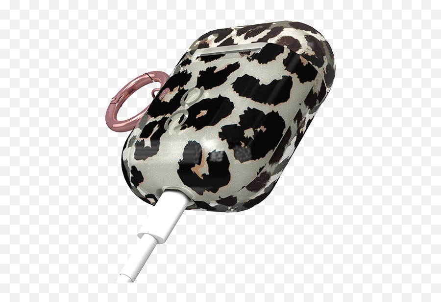 Leopard Glitter Airpods Cases With Ring - Coin Purse Emoji,Emoji Pencil Case