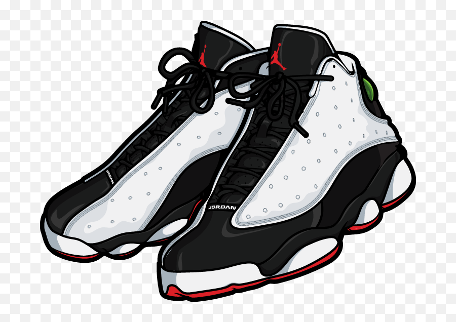 Air Jordan Shoe Clipart - Clipart Jordan Shoes Png Emoji,Emoji Shoes Jordans