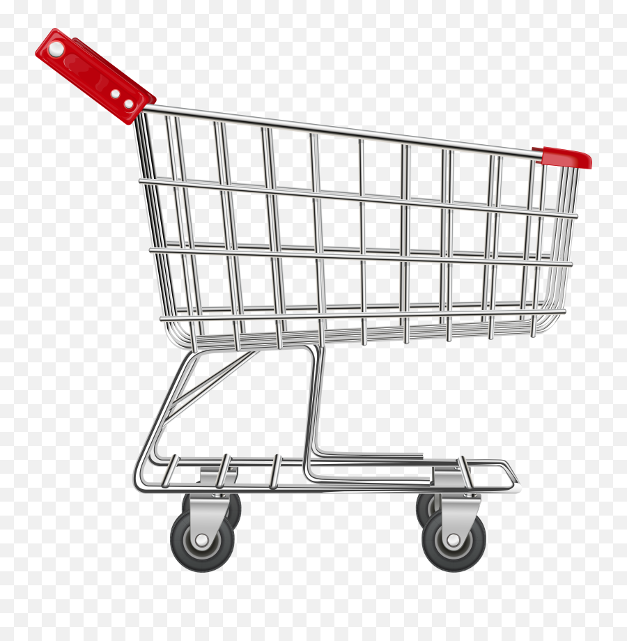 Shopping Cart Clipart Transparent - Transparent Background Shopping Cart Png Emoji,Cart Emoji