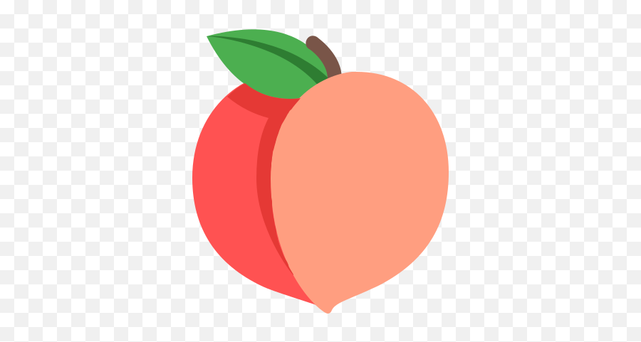 Peach Icon - Peach Icon Emoji,Peach Emoji New