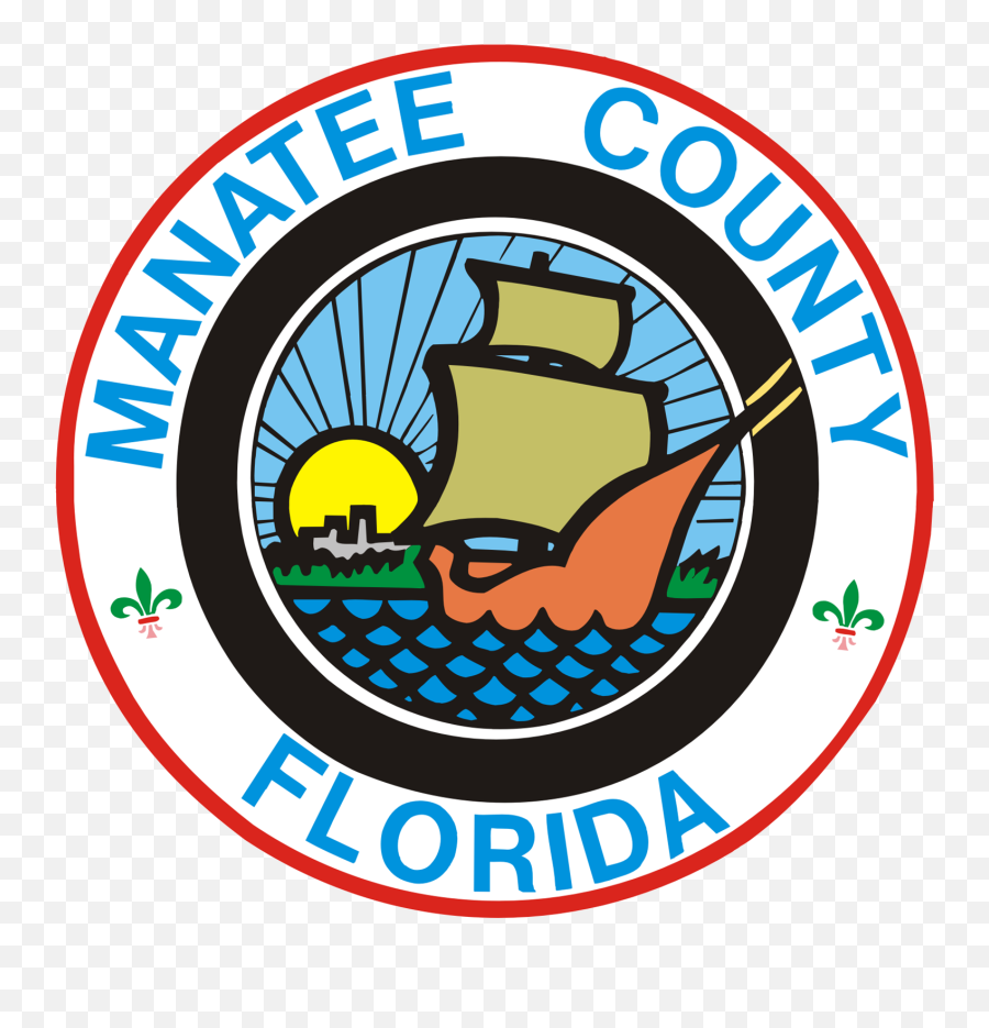 Seal Of Manatee County Florida - Manatee County Seal Emoji,Sunshine Emoji