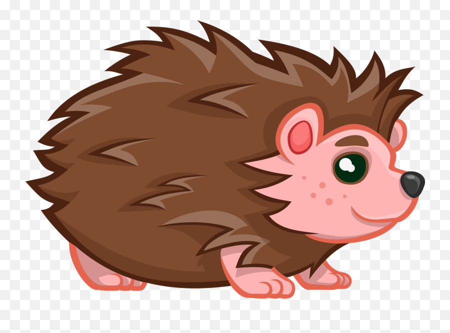 Hedgehog Svg Cartoon Animal Transparent U0026 Png Clipart Free - Porcupine Clipart Png Emoji,Hedgehog Emoticon