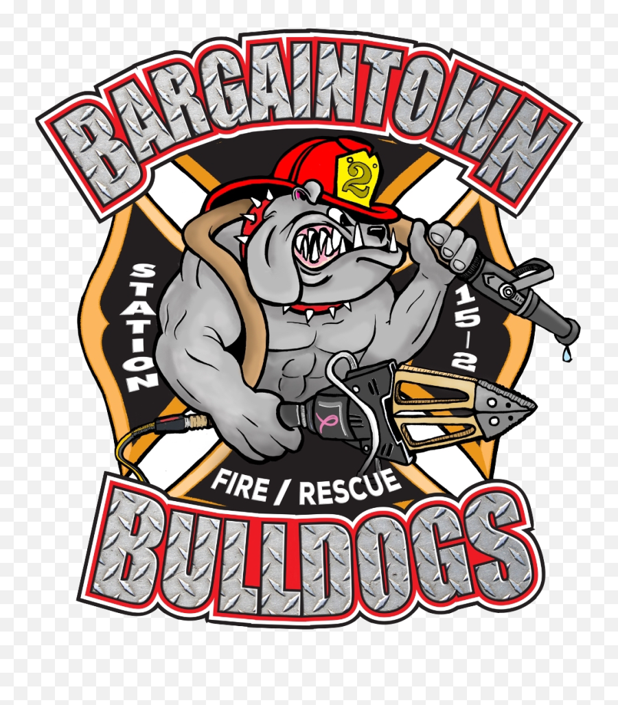 The Bargaintown Volunteer Fire Company Clipart - Full Size Fire Station Logo Emoji,Volunteer Emoji