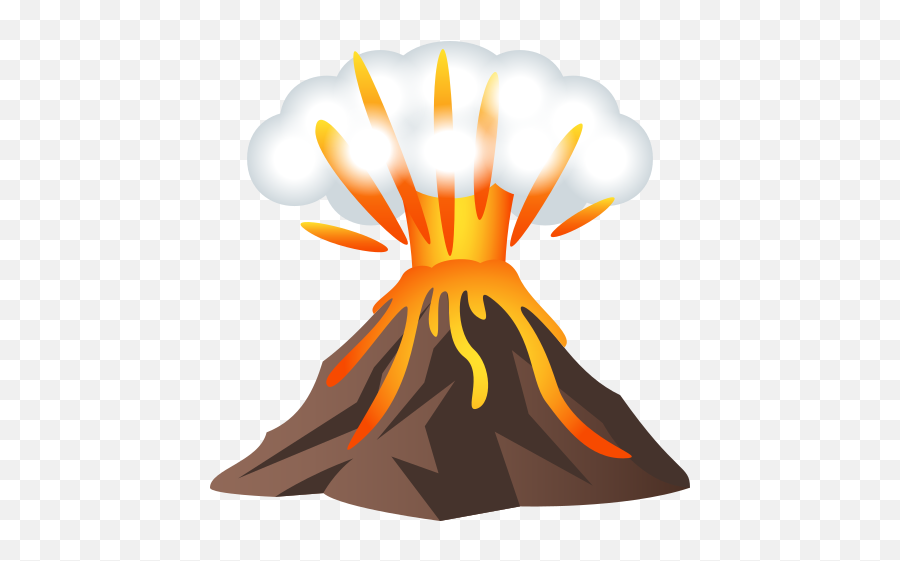Emoji Volcano To Copypaste Wprock - Erupting Volcano Gif Transparent,Fast Car Emoji