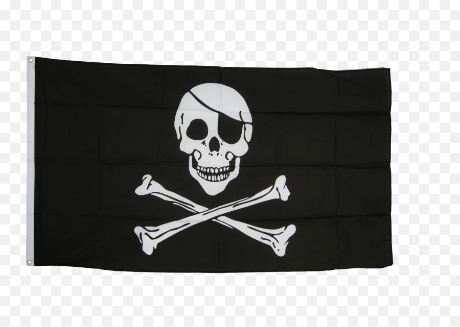 Download Pirate Skull And Bones Flag - Pirate Flag Hd Png Pirate Skull And Cross Bones Flag Emoji,Cross Bones Emoji