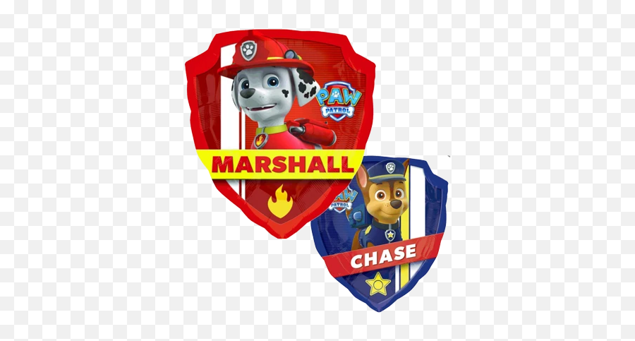 Paw Patrol Supershape Foil Balloon Just Party Supplies Nz - Chase And Marshall Balloon Emoji,Paw Emoji