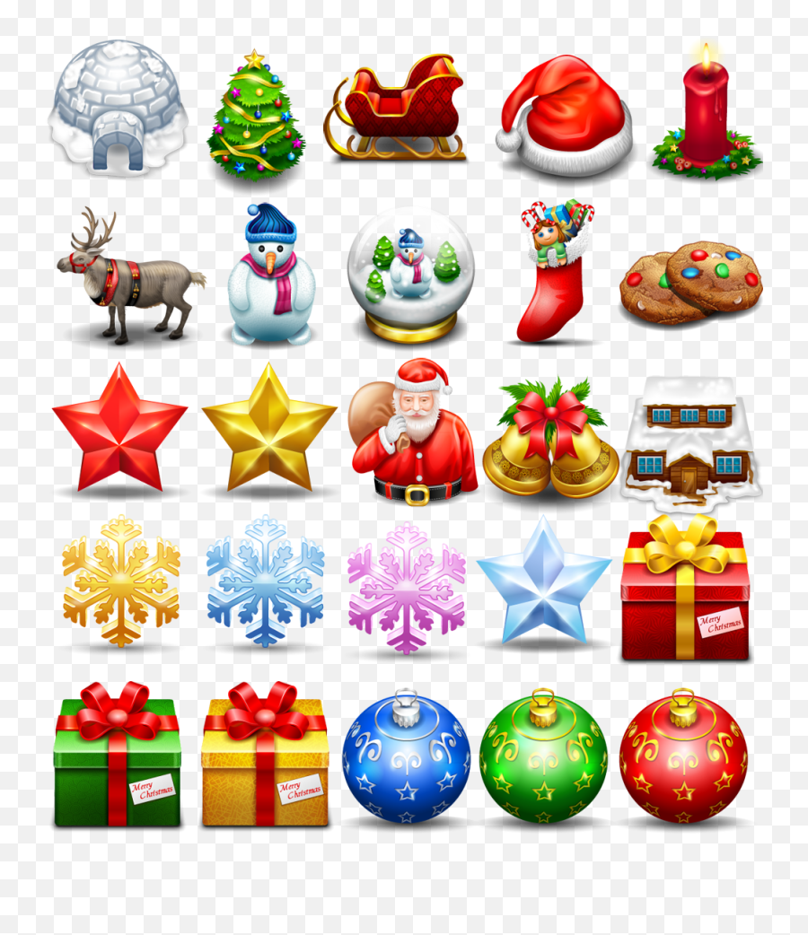 Free Christmas Icon Png - Christmas Icons Emoji,Free Christmas Emoji