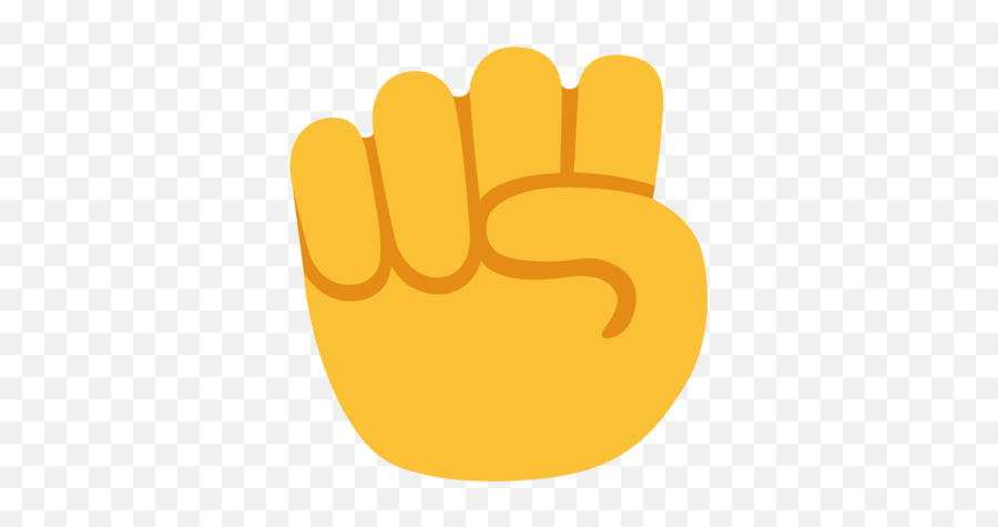 Raised Fist Emoji - Raised Fist Hand Emoji,Punch Emoji