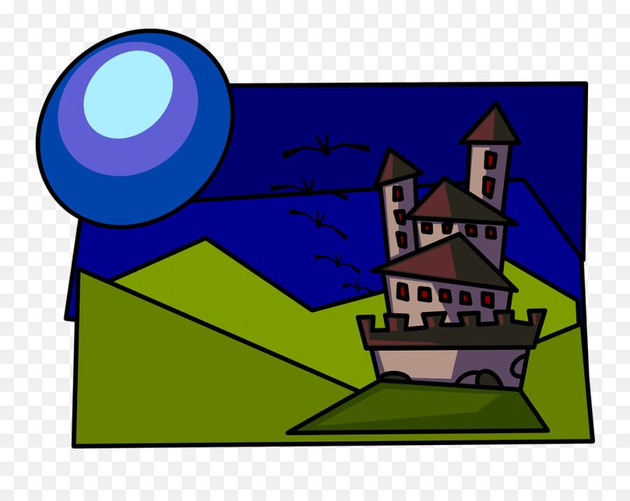 Free Fairytale Fantasy Vectors - Cartoon Castles Emoji,Castle Book Emoji