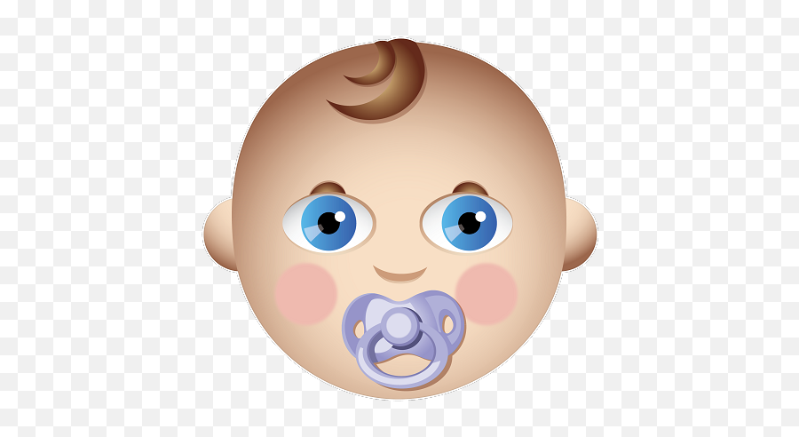 Little Baby Blue Eyes Emoji Get Your Favorite Emoji - Baby Emoji Blue Eyes,Nose Emoji