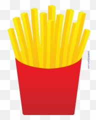 962 French Fries Free Clipart - French Fries Clipart Transparent Emoji,Flag Fish Fries Emoji