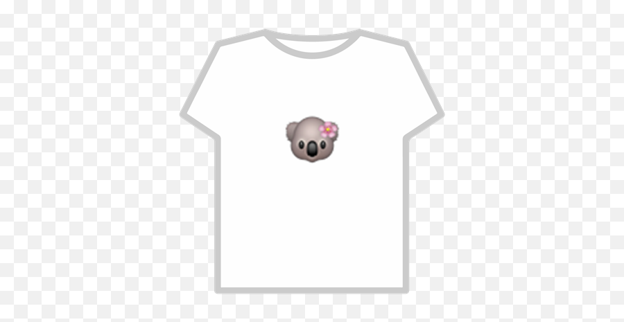 Koala Emoji - Roblox Logo T Shirt,Emoji For Roblox