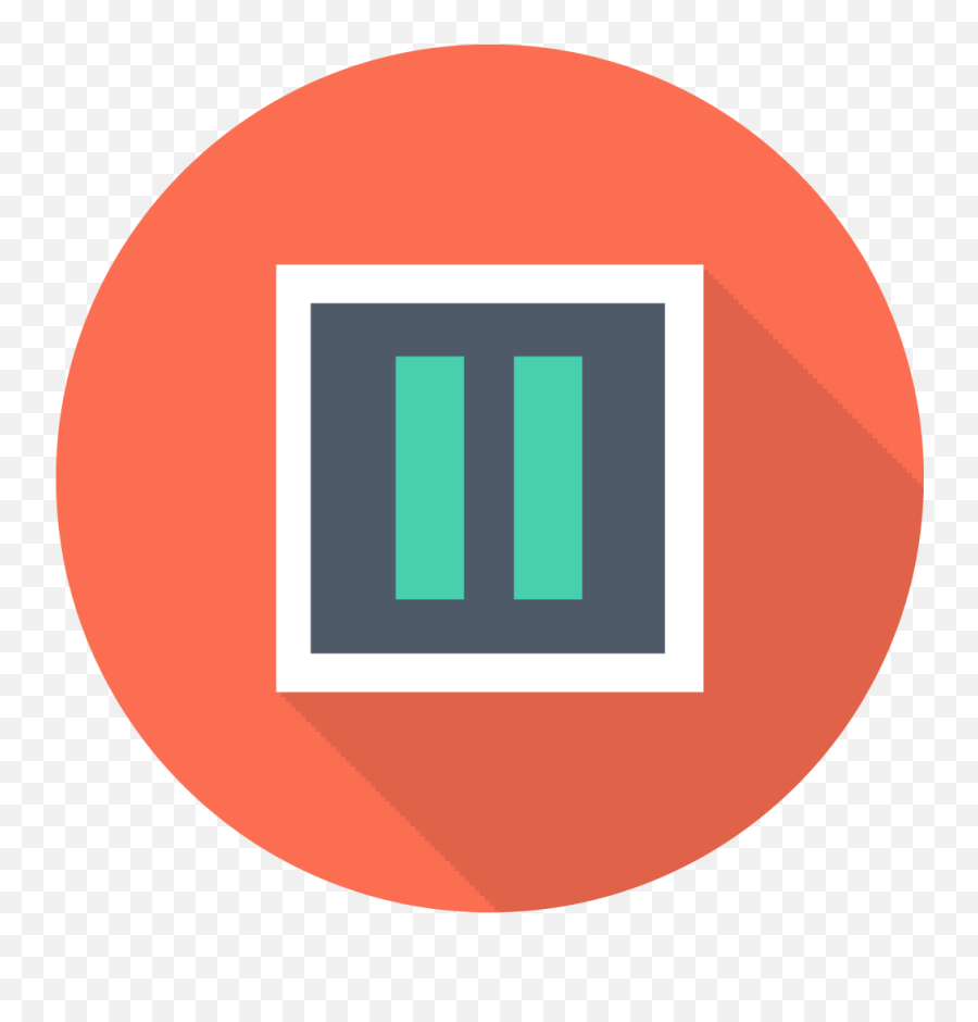 Free Flat Multimedia Iconset - Pause Flat Icon Png Emoji,Pause Emoji