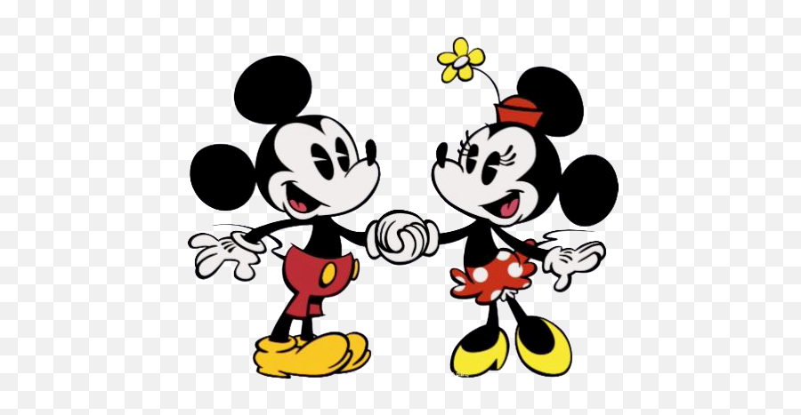 Minnie And Mickey Mouse Clipart Clipground - Mickey Mouse Kiss Gif Emoji,Mickey Mouse Emoji