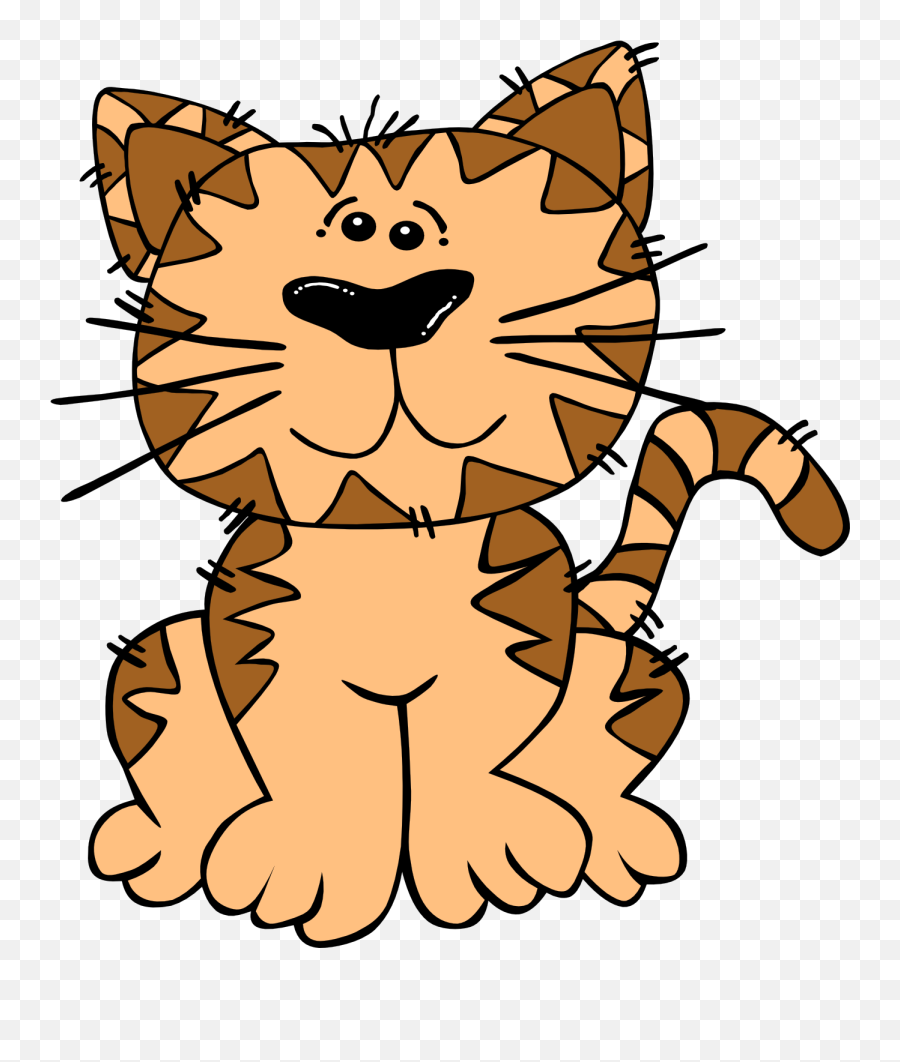 Vector Cats Chibi Picture - Little Red Hen Cat Emoji,Boy Cat Emoji