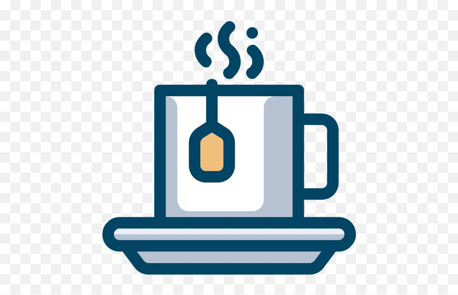 Tea Cup Symbol - Clipart Tea Steaming Cup Emoji,Tea Bag Emoji