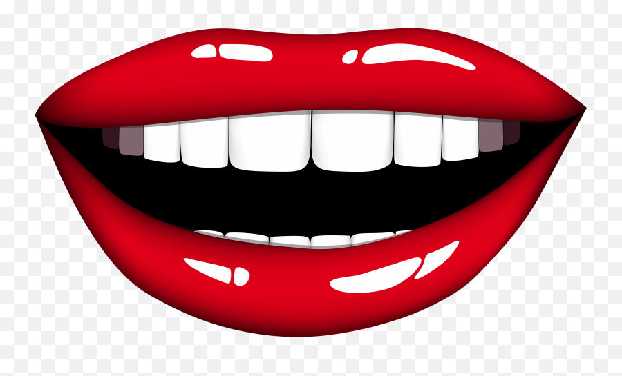 Talking Mouth Cliparts - Mouth Clipart Png Emoji,Lips Speech Bubble Ear Emoji