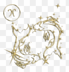 Zodiac Pisces - Illustration Emoji
