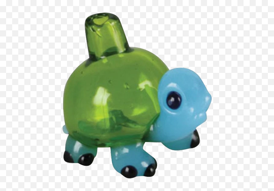 The Cute Bubble Shell Carb Cap - Bath Toy Emoji,Tortoise Emoji