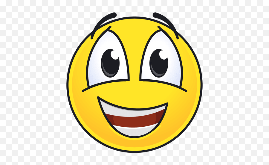 Cute Happy Emoticon - High Smiley Face Emoji,Happy Emoji