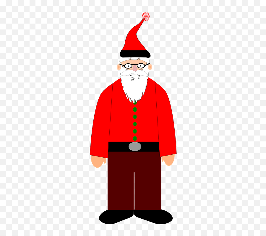 Costume Santa Claus Christmas - Cuerpo De Santa Claus Emoji,Santa Sleigh Emoji