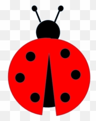 Ladybug Cut Out Pattern Transparent Png - Ladybird Beetle Emoji,Ladybug Emoji