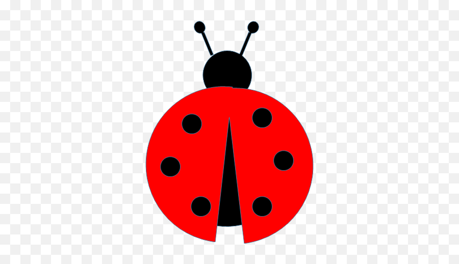 Ladybug Cut Out Pattern Transparent Png - Ladybird Beetle Emoji,Ladybug Emoji
