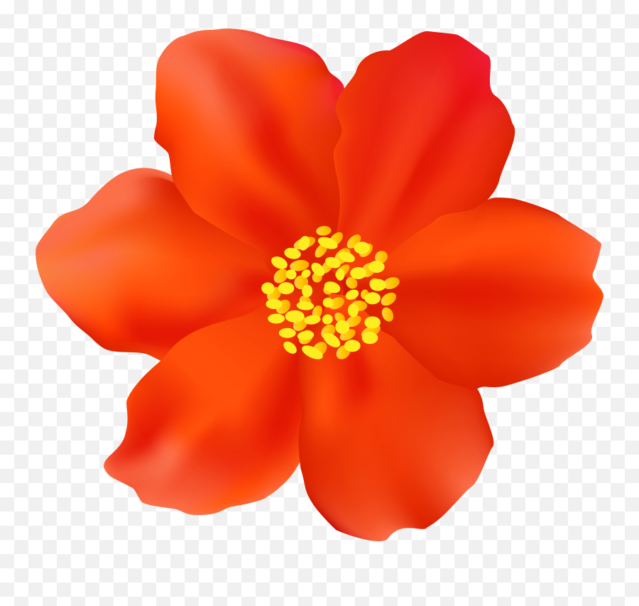 10 Flower Clipart Red Pics To Free Emoji,Red Flower Emoji