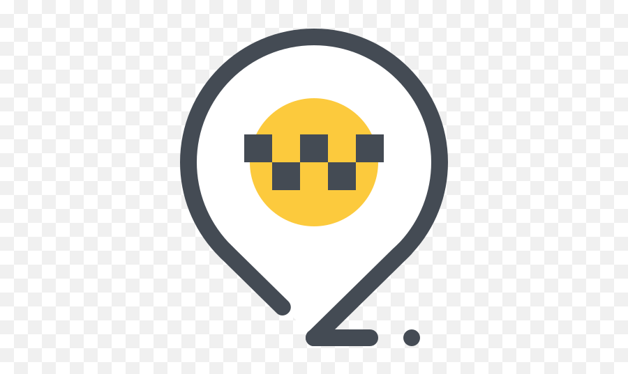 Taxi Rank Map Pin Icon - Circle Emoji,Location Pin Emoji