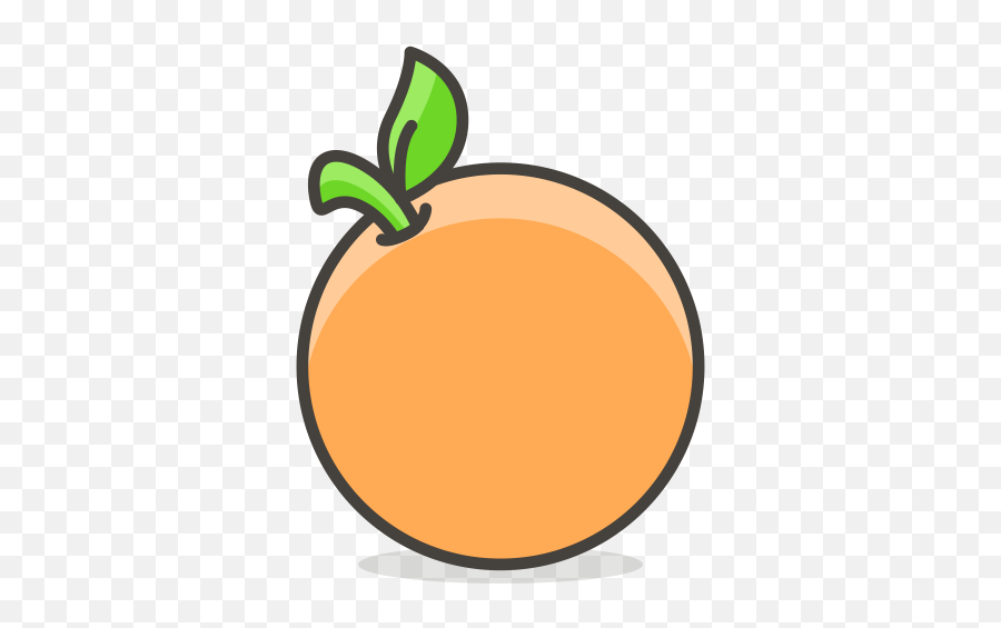 Orange Emoji Icon Of Colored Outline - Food,Orange Juice Emoji