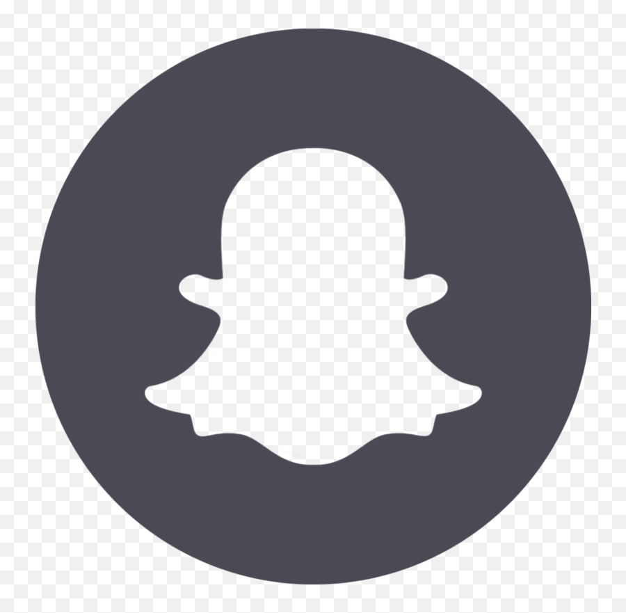Png Icons Media Snapchat Computer - Black Circle Snapchat Logo Emoji,Snapchat Emoji Icons
